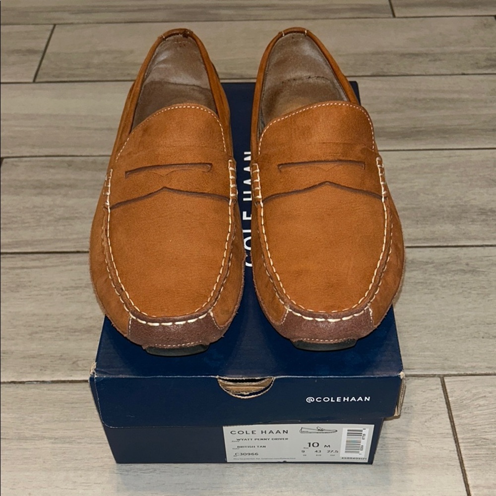 Cole Haan Men's Wyatt Penny Driver Loafer Sz 10M- GUC.